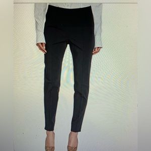 BASLER Black stretchy Pull-On Trousers Ankle Size 14  (w541)